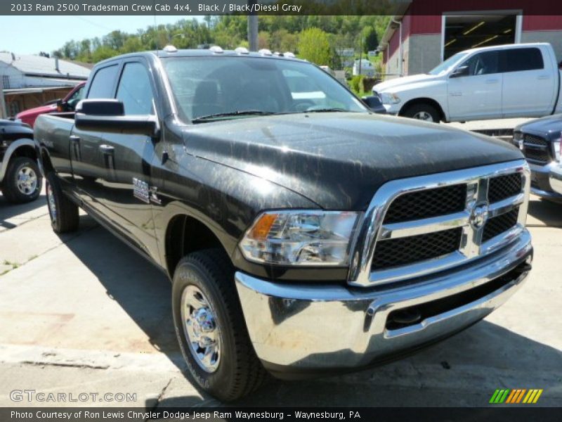 Black / Black/Diesel Gray 2013 Ram 2500 Tradesman Crew Cab 4x4
