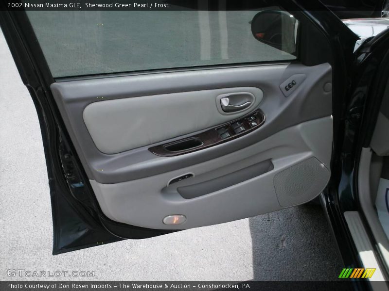 Sherwood Green Pearl / Frost 2002 Nissan Maxima GLE