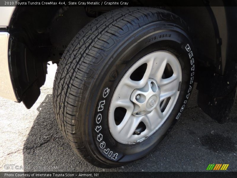 Slate Gray Metallic / Graphite Gray 2010 Toyota Tundra CrewMax 4x4