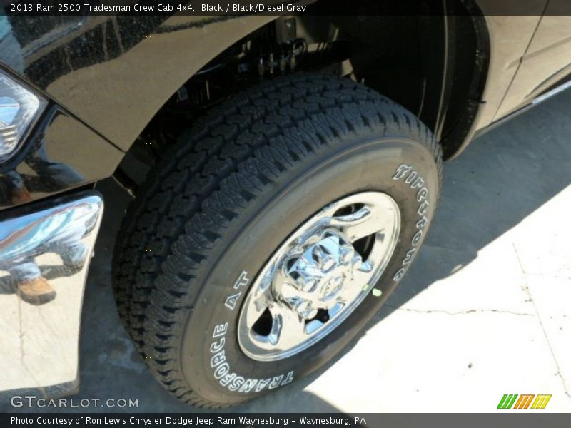 Black / Black/Diesel Gray 2013 Ram 2500 Tradesman Crew Cab 4x4