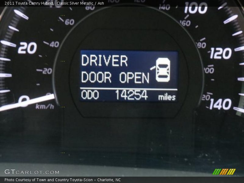 Classic Silver Metallic / Ash 2011 Toyota Camry Hybrid