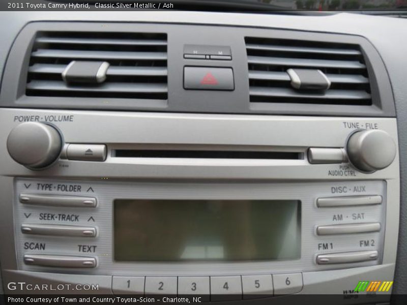 Classic Silver Metallic / Ash 2011 Toyota Camry Hybrid