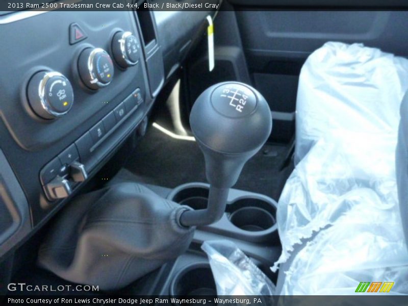 Black / Black/Diesel Gray 2013 Ram 2500 Tradesman Crew Cab 4x4