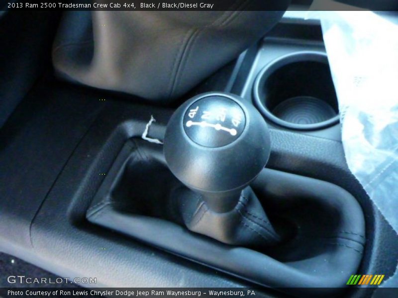 Black / Black/Diesel Gray 2013 Ram 2500 Tradesman Crew Cab 4x4