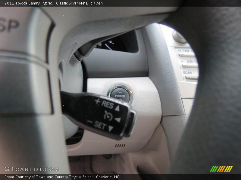 Classic Silver Metallic / Ash 2011 Toyota Camry Hybrid