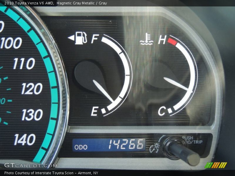 Magnetic Gray Metallic / Gray 2010 Toyota Venza V6 AWD