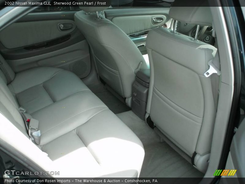 Sherwood Green Pearl / Frost 2002 Nissan Maxima GLE