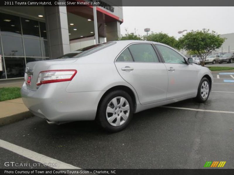 Classic Silver Metallic / Ash 2011 Toyota Camry Hybrid