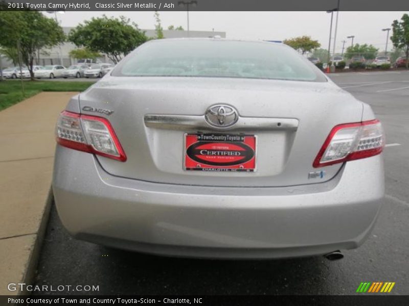 Classic Silver Metallic / Ash 2011 Toyota Camry Hybrid