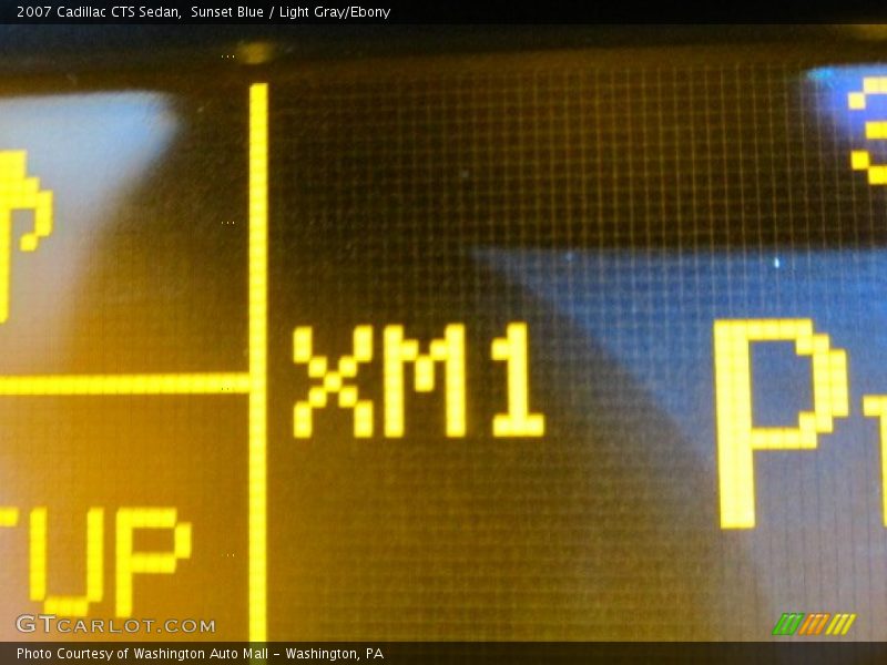 Sunset Blue / Light Gray/Ebony 2007 Cadillac CTS Sedan