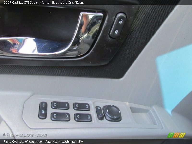 Sunset Blue / Light Gray/Ebony 2007 Cadillac CTS Sedan