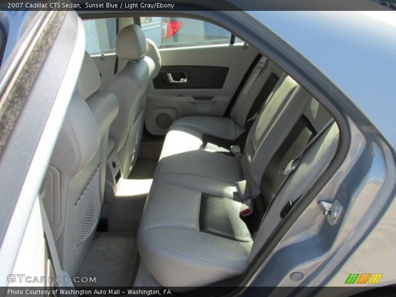 Sunset Blue / Light Gray/Ebony 2007 Cadillac CTS Sedan