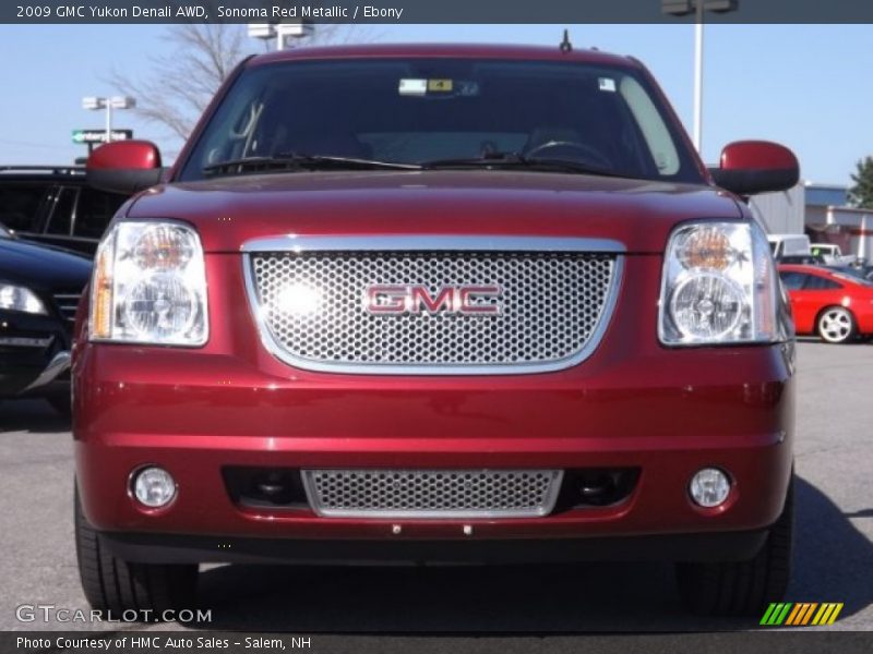Sonoma Red Metallic / Ebony 2009 GMC Yukon Denali AWD