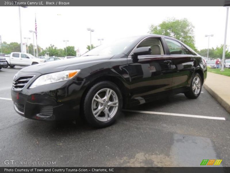Black / Bisque 2010 Toyota Camry LE