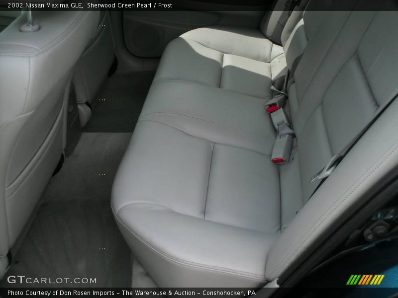 Sherwood Green Pearl / Frost 2002 Nissan Maxima GLE