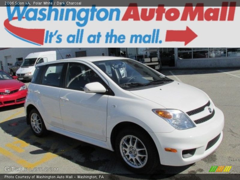 Polar White / Dark Charcoal 2006 Scion xA