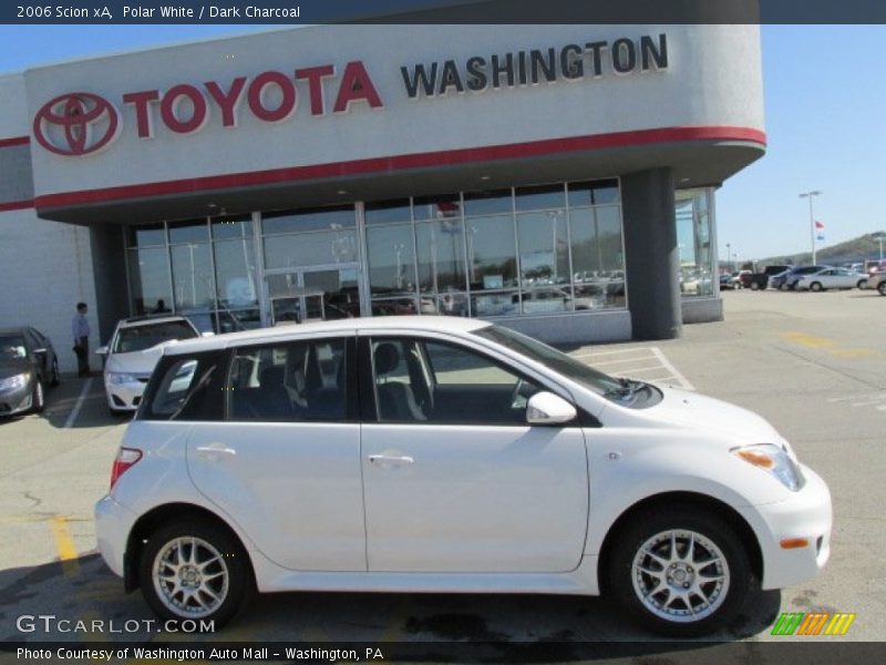 Polar White / Dark Charcoal 2006 Scion xA