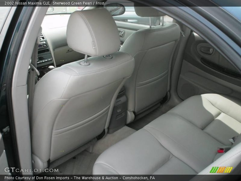 Sherwood Green Pearl / Frost 2002 Nissan Maxima GLE