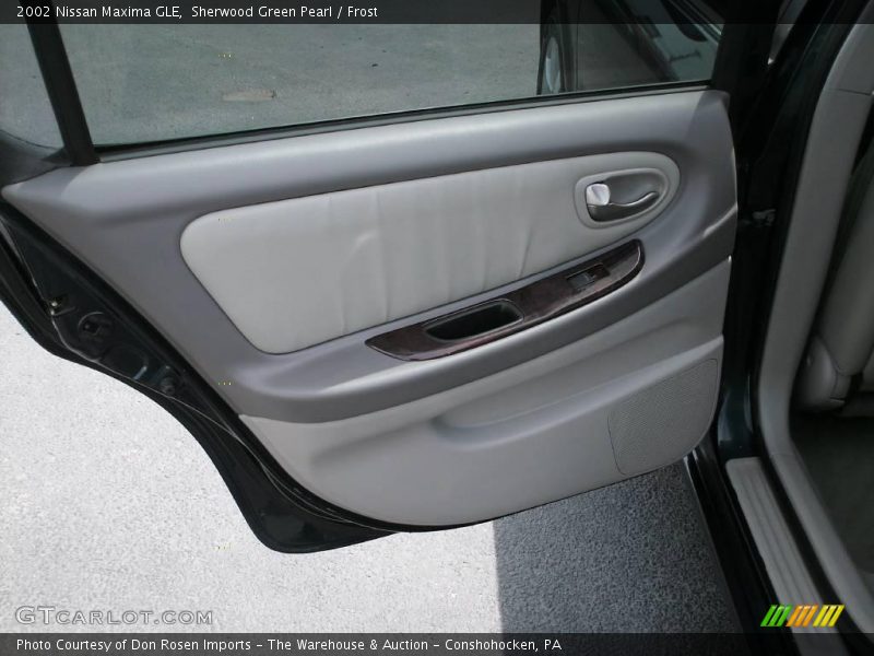Sherwood Green Pearl / Frost 2002 Nissan Maxima GLE