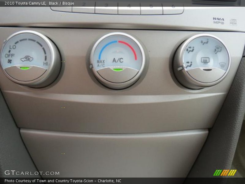 Black / Bisque 2010 Toyota Camry LE