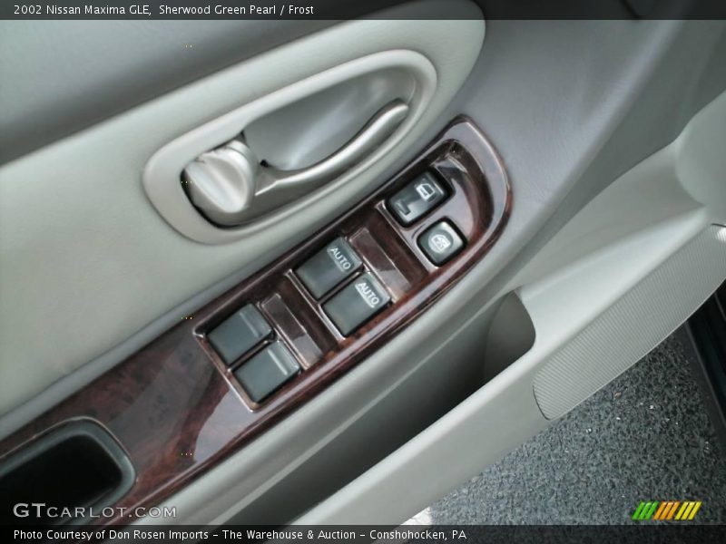 Sherwood Green Pearl / Frost 2002 Nissan Maxima GLE