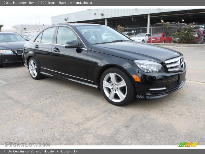Black / Almond/Mocha 2011 Mercedes-Benz C 300 Sport