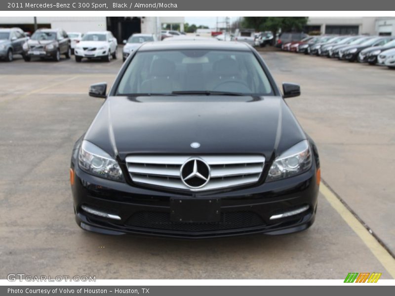Black / Almond/Mocha 2011 Mercedes-Benz C 300 Sport