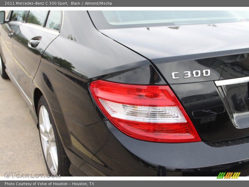 Black / Almond/Mocha 2011 Mercedes-Benz C 300 Sport