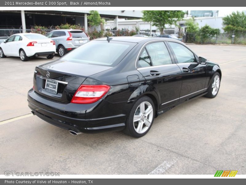 Black / Almond/Mocha 2011 Mercedes-Benz C 300 Sport