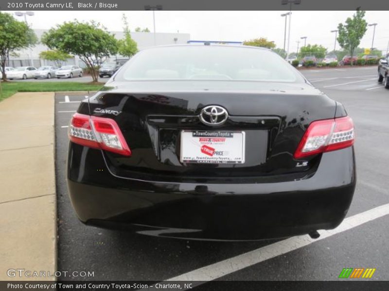 Black / Bisque 2010 Toyota Camry LE