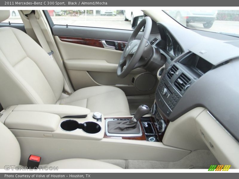 Black / Almond/Mocha 2011 Mercedes-Benz C 300 Sport