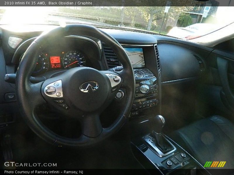 Black Obsidian / Graphite 2010 Infiniti FX 35 AWD