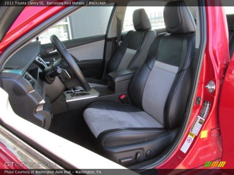 Barcelona Red Metallic / Black/Ash 2012 Toyota Camry SE