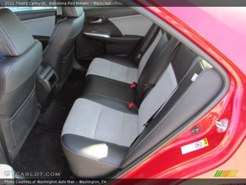 Barcelona Red Metallic / Black/Ash 2012 Toyota Camry SE