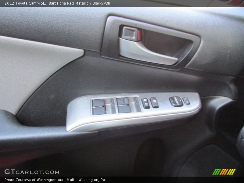 Barcelona Red Metallic / Black/Ash 2012 Toyota Camry SE