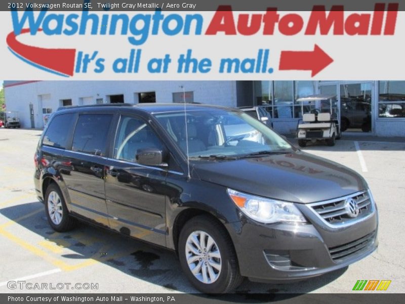 Twilight Gray Metallic / Aero Gray 2012 Volkswagen Routan SE