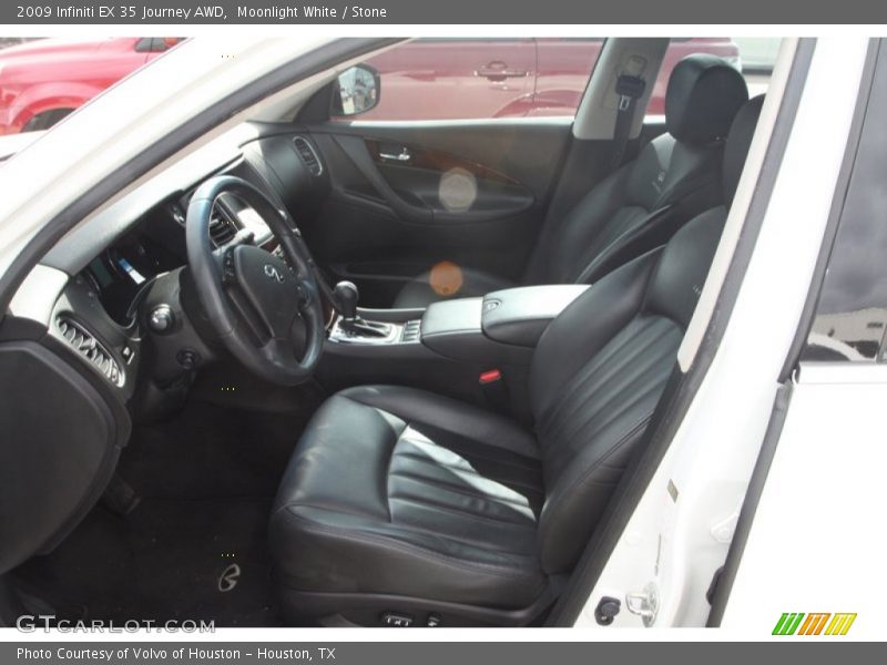 Moonlight White / Stone 2009 Infiniti EX 35 Journey AWD