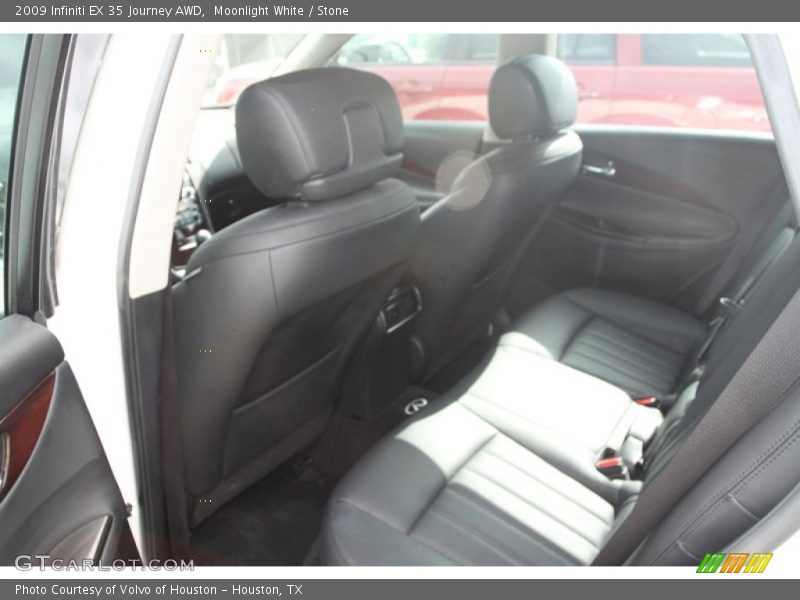 Moonlight White / Stone 2009 Infiniti EX 35 Journey AWD