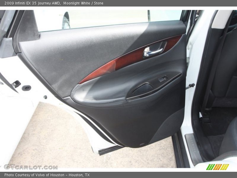 Moonlight White / Stone 2009 Infiniti EX 35 Journey AWD