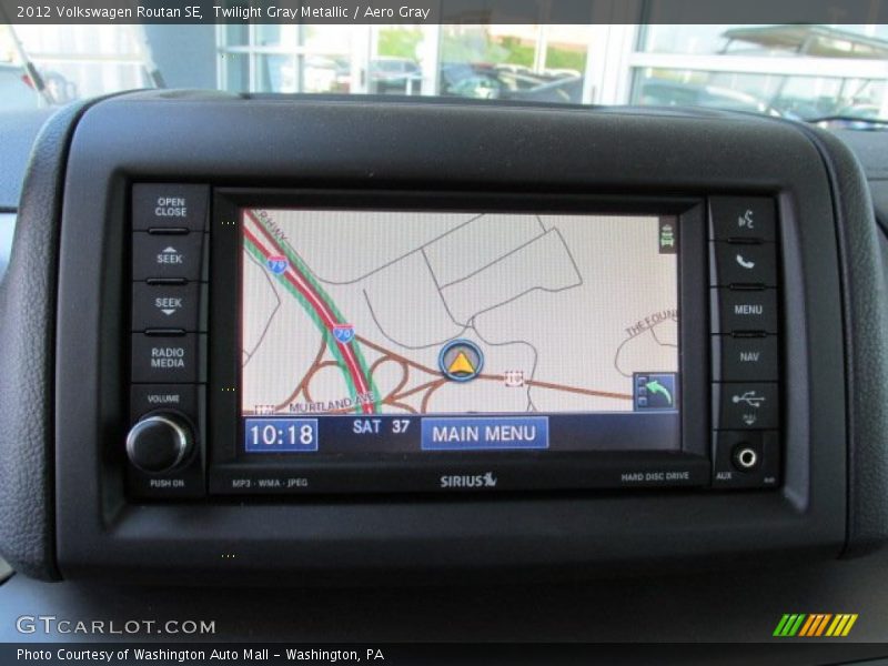 Twilight Gray Metallic / Aero Gray 2012 Volkswagen Routan SE