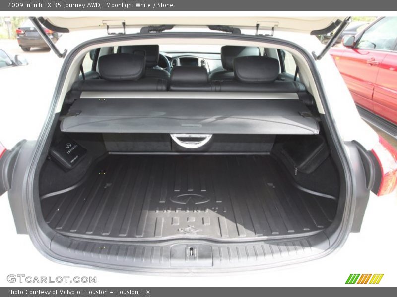 Moonlight White / Stone 2009 Infiniti EX 35 Journey AWD