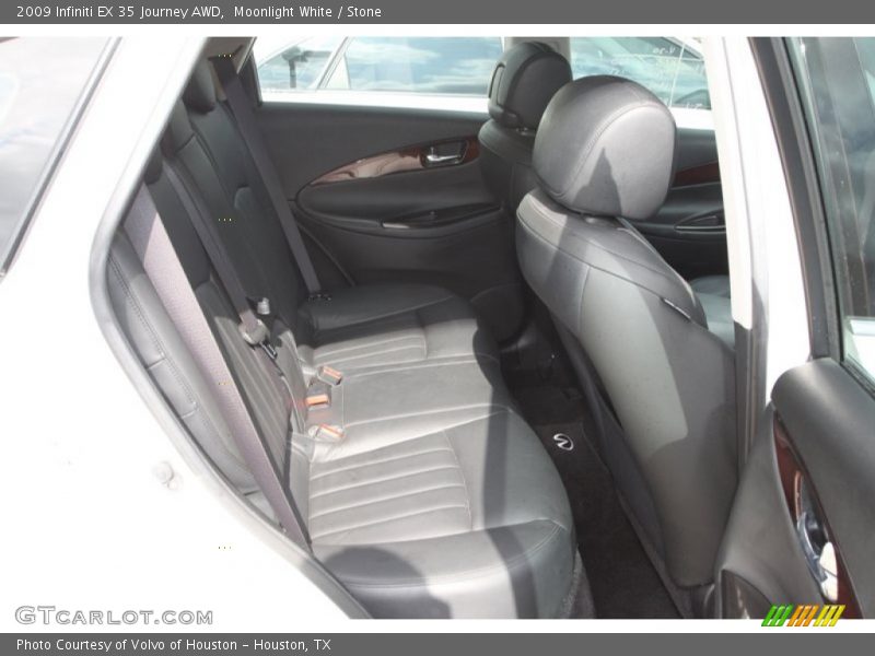 Moonlight White / Stone 2009 Infiniti EX 35 Journey AWD