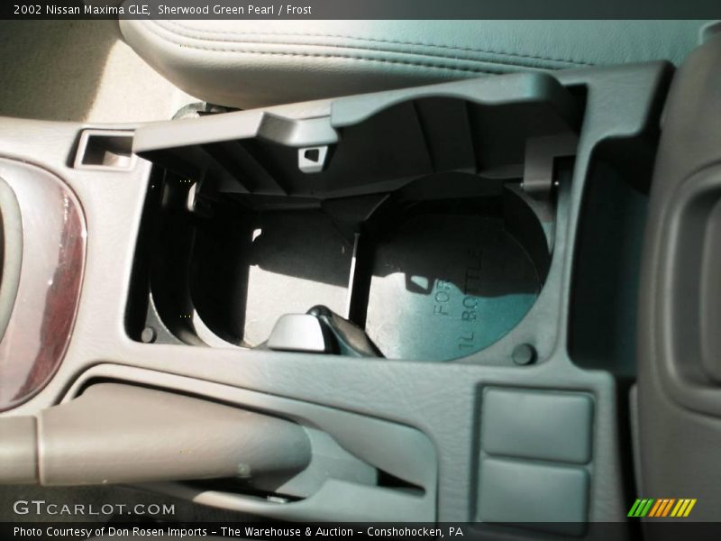 Sherwood Green Pearl / Frost 2002 Nissan Maxima GLE