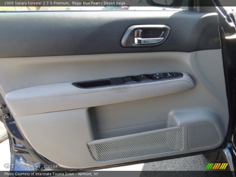 Regal Blue Pearl / Desert Beige 2006 Subaru Forester 2.5 X Premium