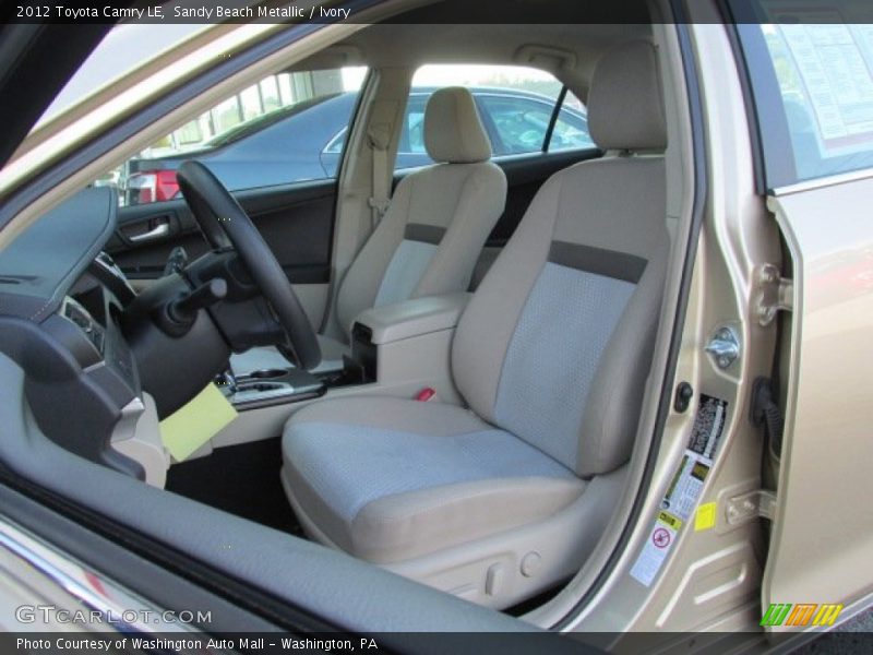 Sandy Beach Metallic / Ivory 2012 Toyota Camry LE