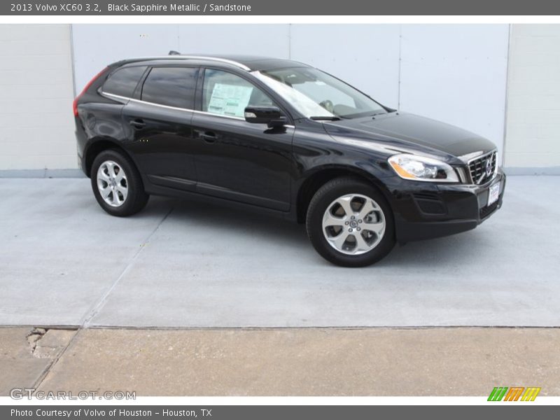 Black Sapphire Metallic / Sandstone 2013 Volvo XC60 3.2