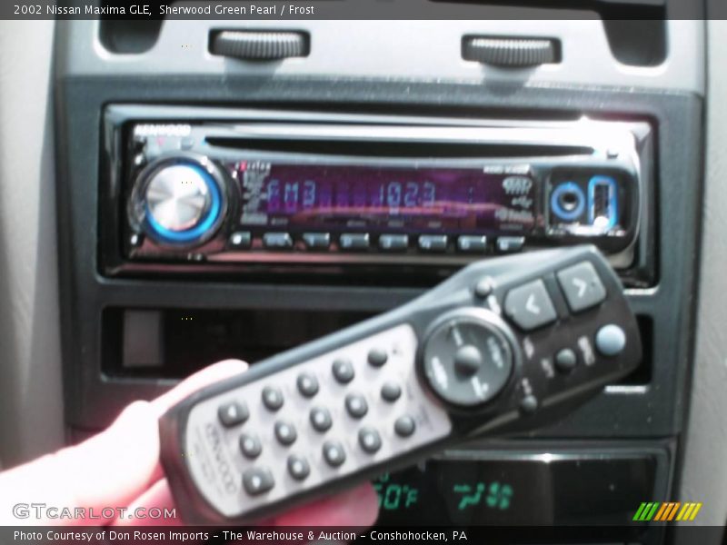 Sherwood Green Pearl / Frost 2002 Nissan Maxima GLE