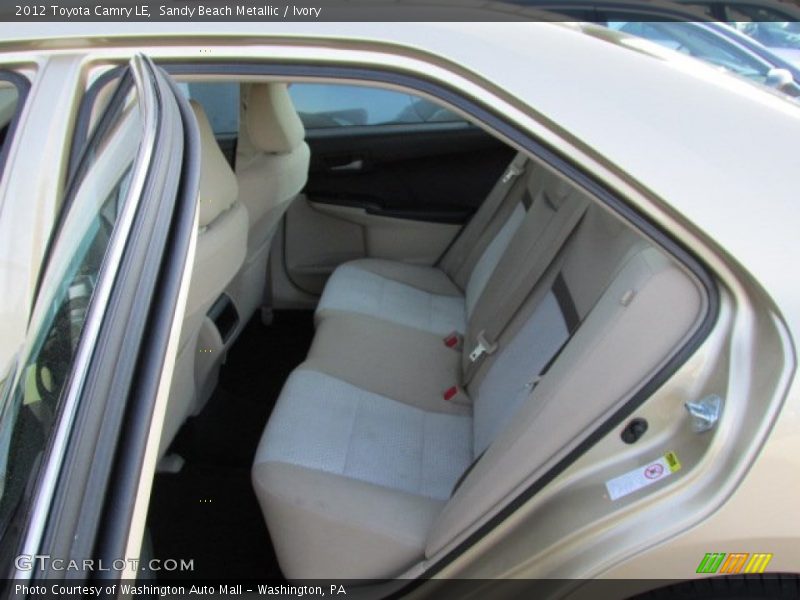 Sandy Beach Metallic / Ivory 2012 Toyota Camry LE