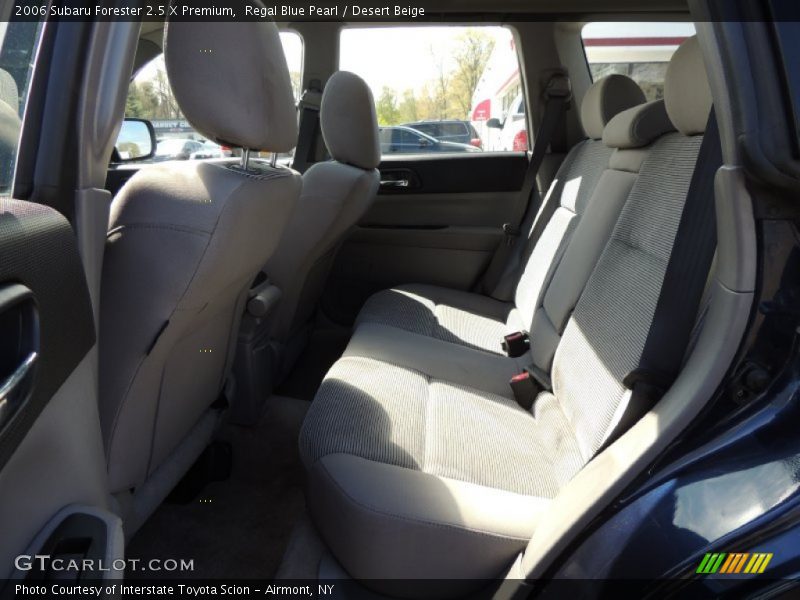 Regal Blue Pearl / Desert Beige 2006 Subaru Forester 2.5 X Premium