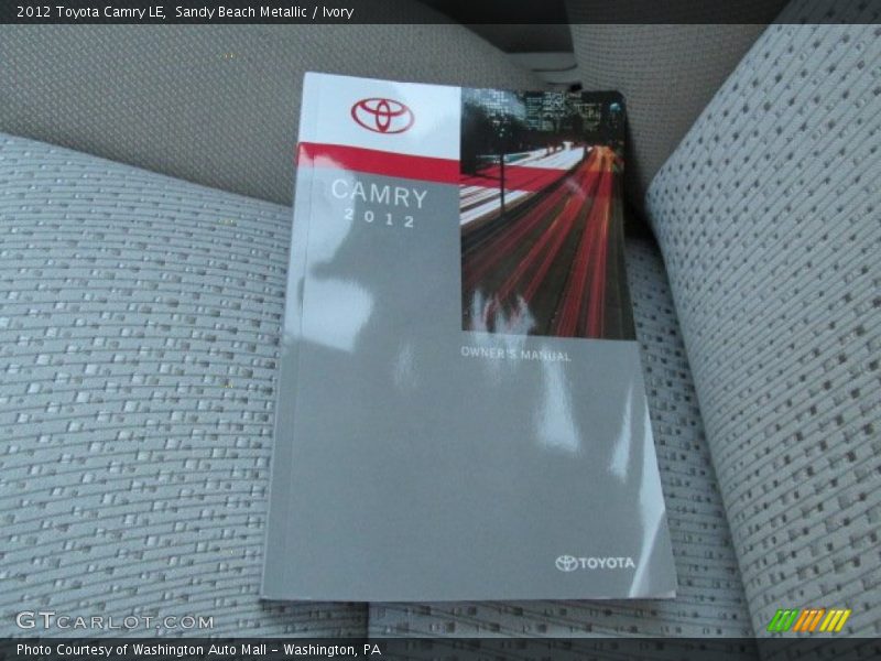 Sandy Beach Metallic / Ivory 2012 Toyota Camry LE